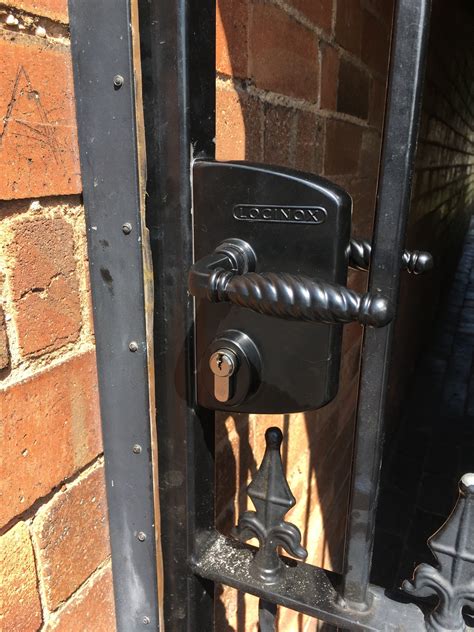 wrought iron gate deadbolt locks